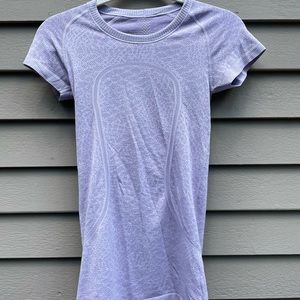 Lululemon Purple Swiftly Tech Short Sleeve
